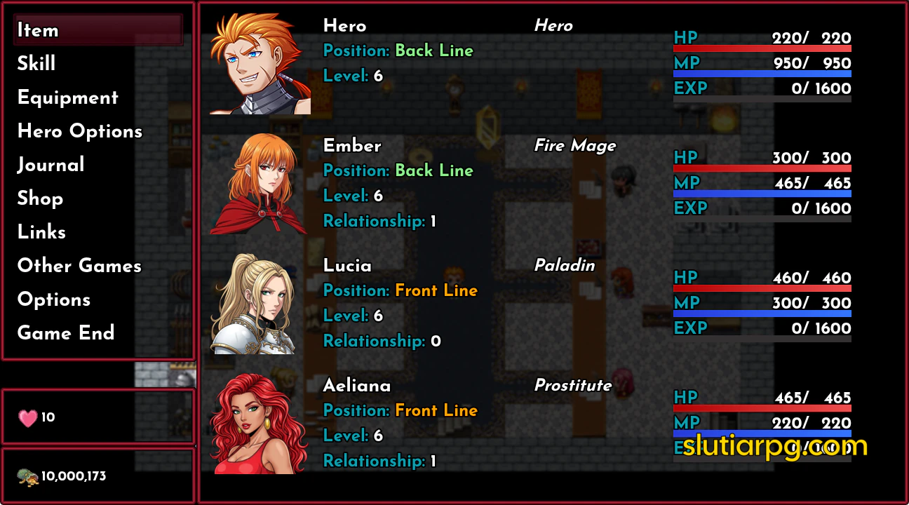 Slutia Adult Dungeon Crawler RPG - Screenshot 7 of 22