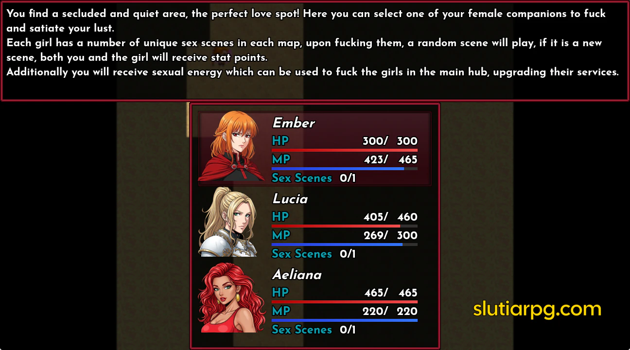 Slutia Adult Dungeon Crawler RPG - Screenshot 12 of 22