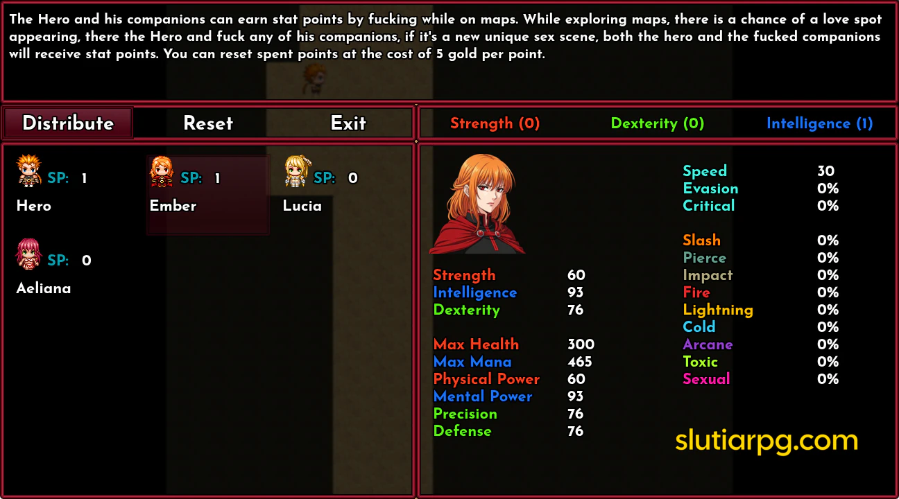 Slutia Adult Dungeon Crawler RPG - Screenshot 15 of 22